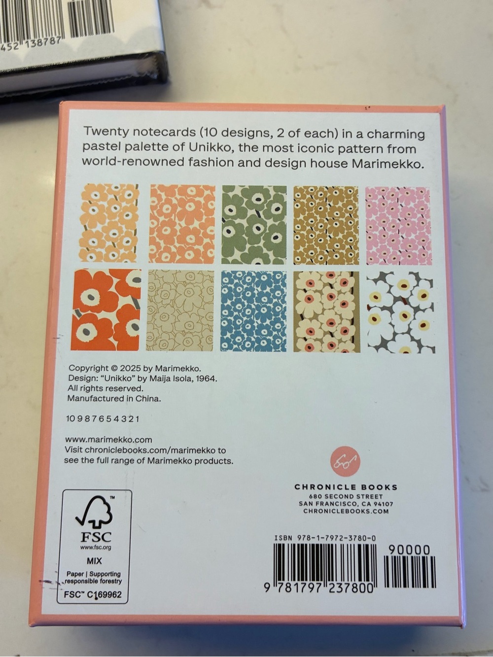 Marimekko Notecards & Marimekko Blank Journal - Picture 5 of 7